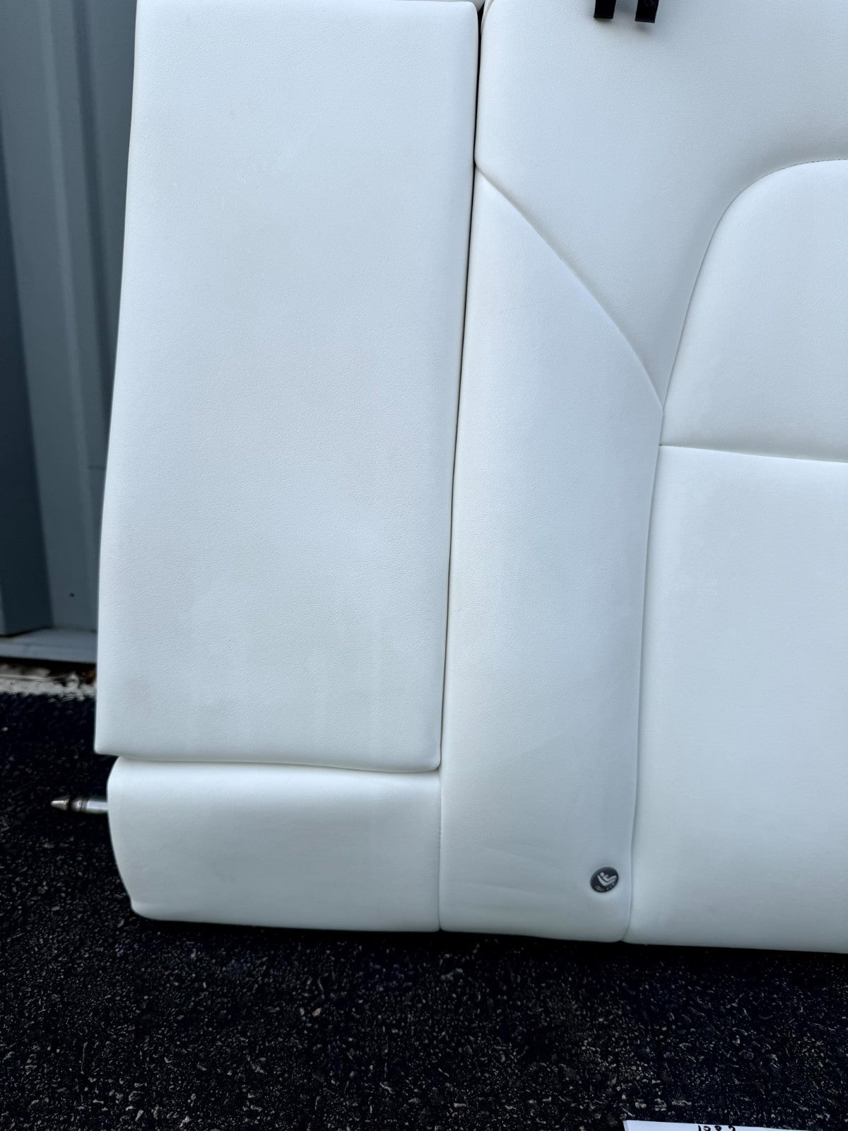 17-23 TESLA MODEL 3 REAR LEFT 2ND ROW UPPER SEAT CUSHION BACKREST OEM, 145280600