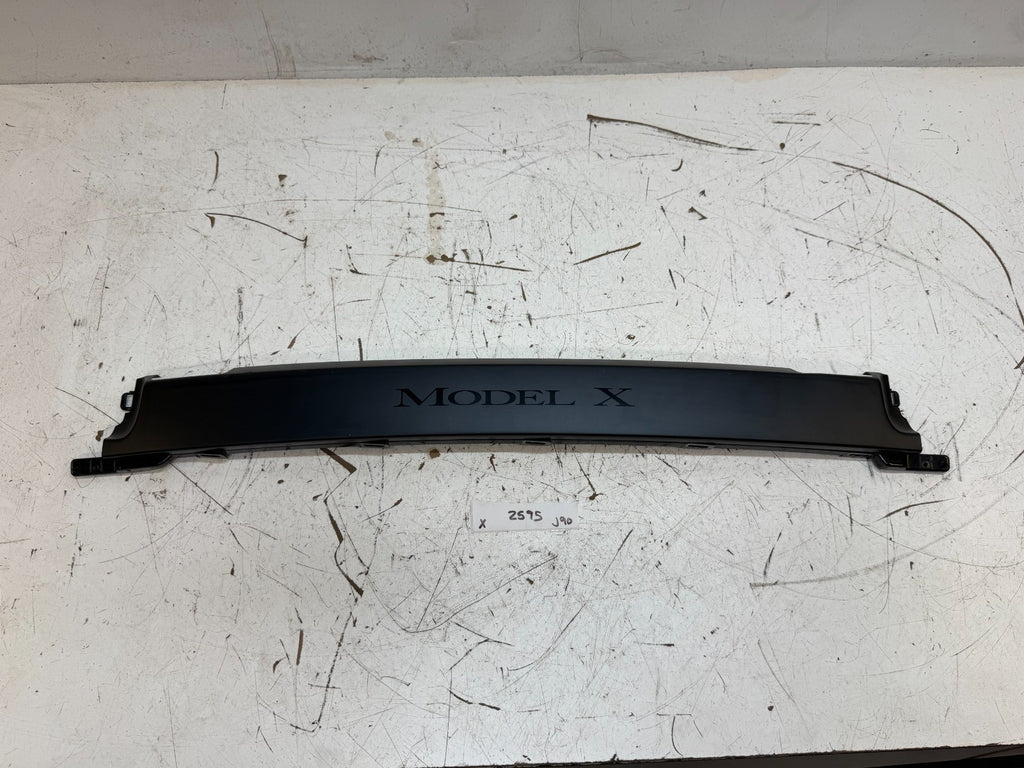 2016-20 Tesla Model X Rear Passenger Falcon Door Top Trim Panel Right 1058414-00