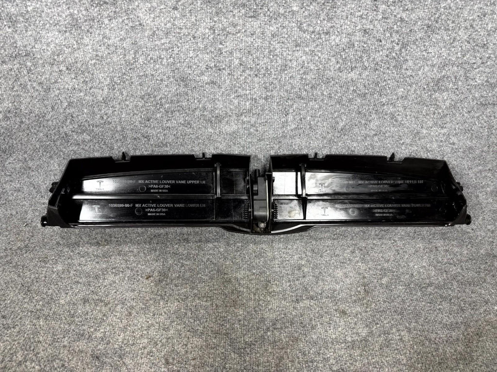 2016-2020 Tesla Model X Front Active Grille Shutter Louver OEM, 1034850-00-E