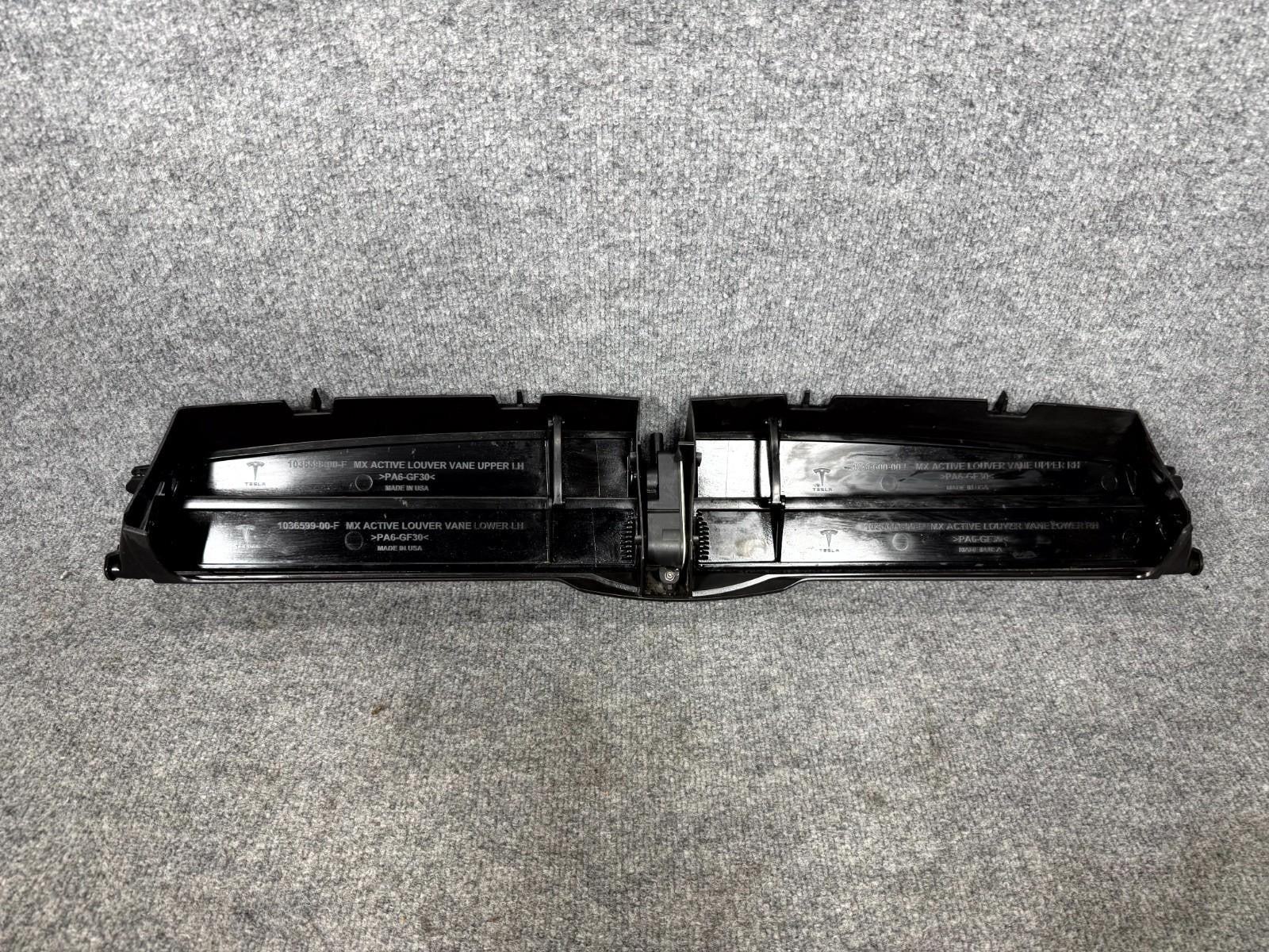 2016-2020 Tesla Model X Front Active Grille Shutter Louver OEM, 1034850-00-E