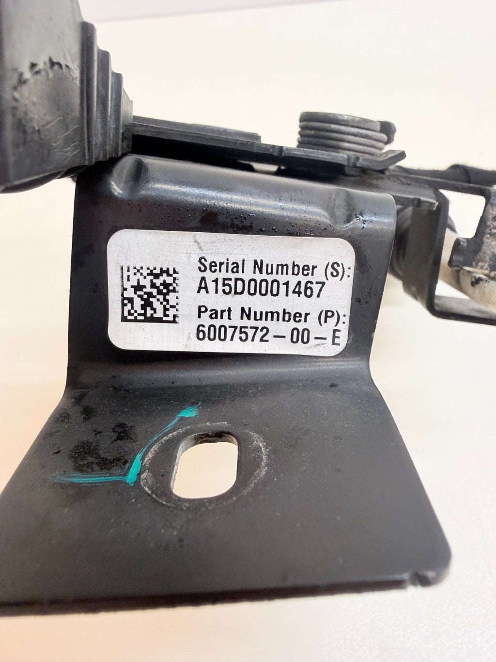 2012-2016 Tesla Model S Front Hood Lock Latch Secondary Release 6007572-00-E
