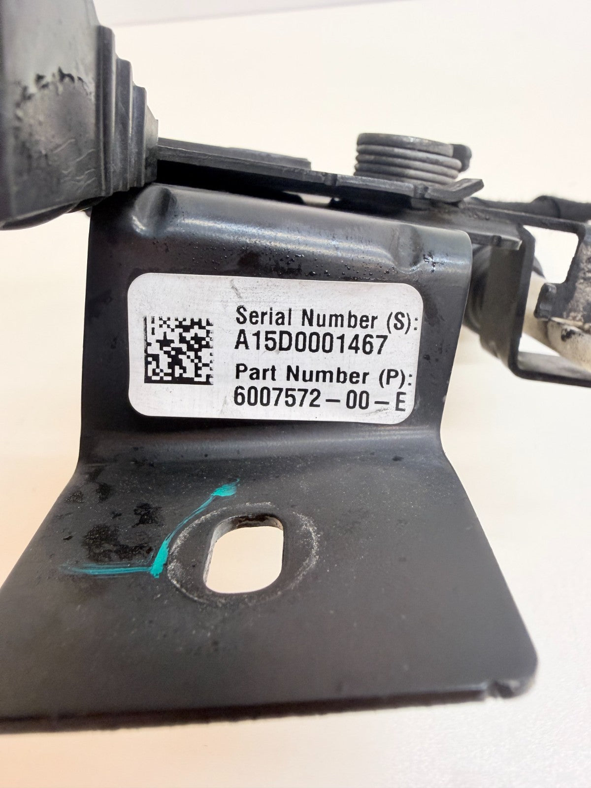 2012-2016 Tesla Model S Front Hood Lock Latch Secondary Release 6007572-00-E