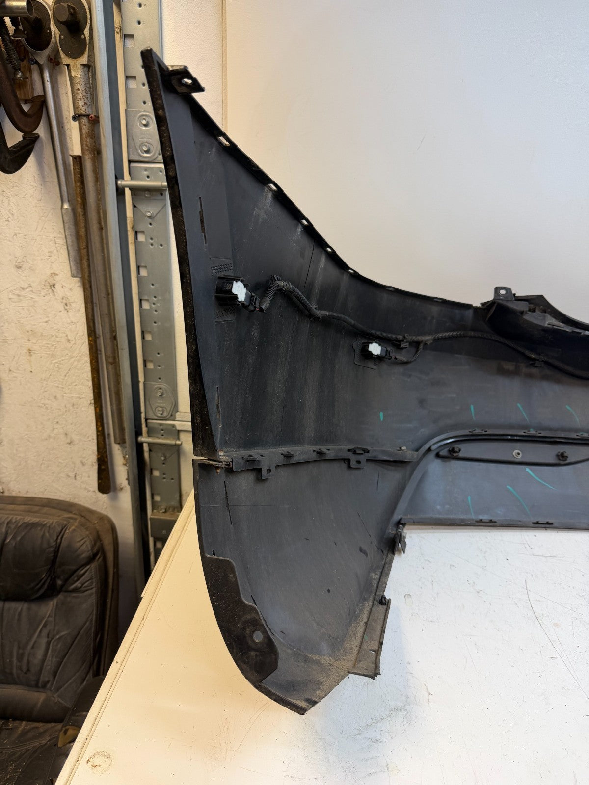 2016-2020 Tesla Model X Rear Bumper Cover Complete OEM 1058354-00-D