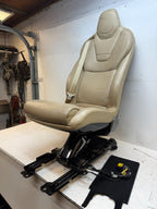2016-20 Tesla Model X Rear Right 2nd Row Leather Complete Seat OEM 1059717-00-B
