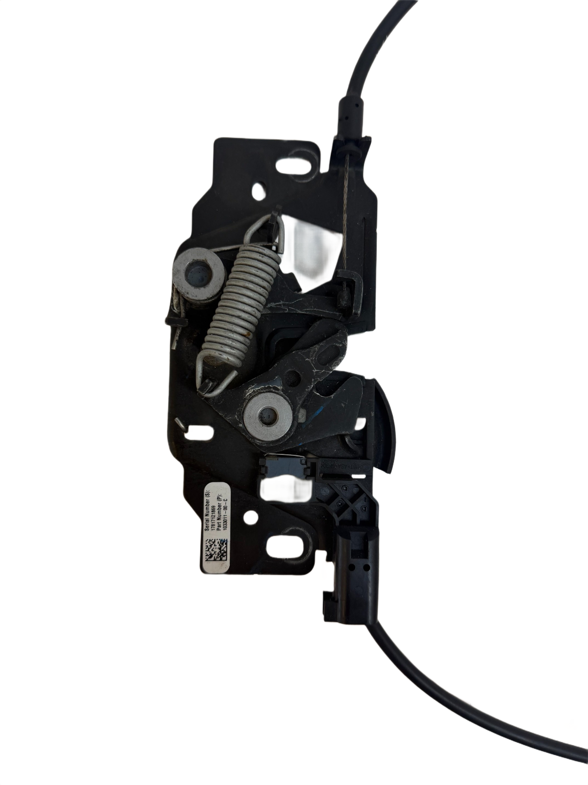2012-20 Model S MS Front Hood Lock Latch Release Actuator Mechanism 1033011-00-C