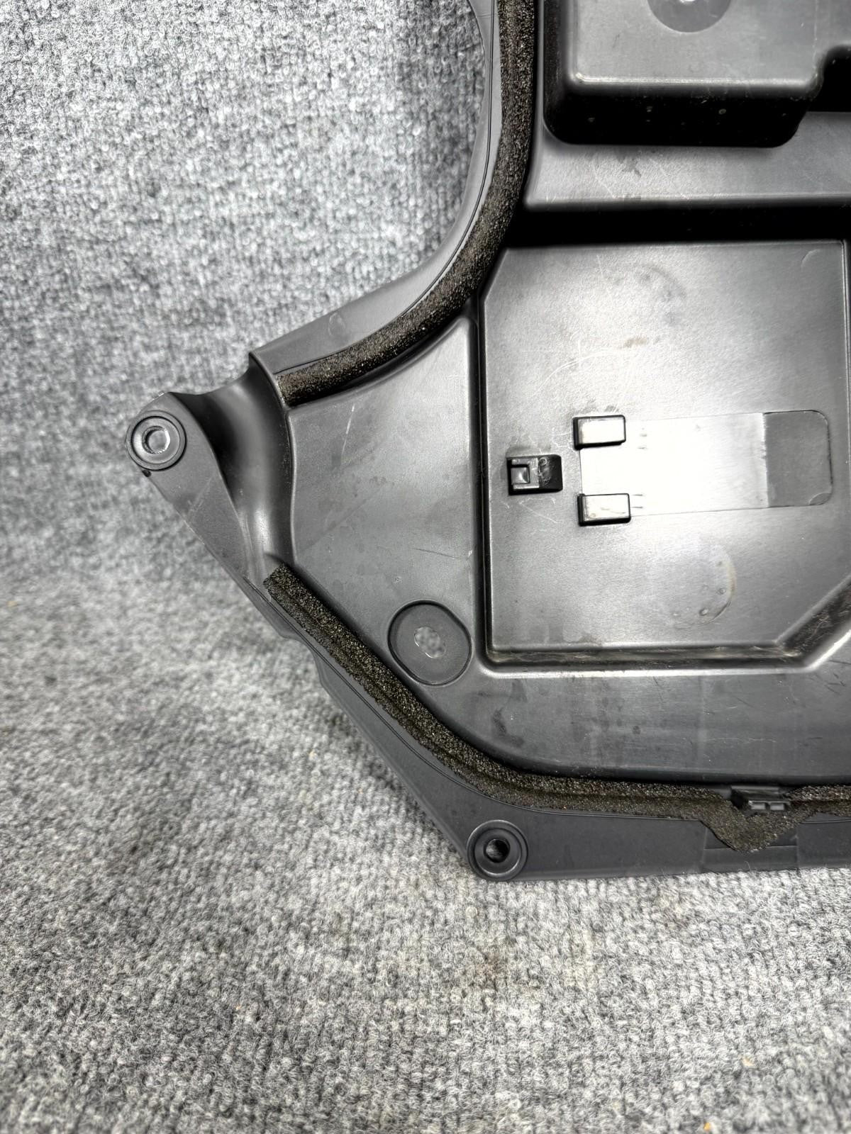 16-20 Tesla Model X Left Side Window Regulator Carrier Panel OEM, 1111671-00-A