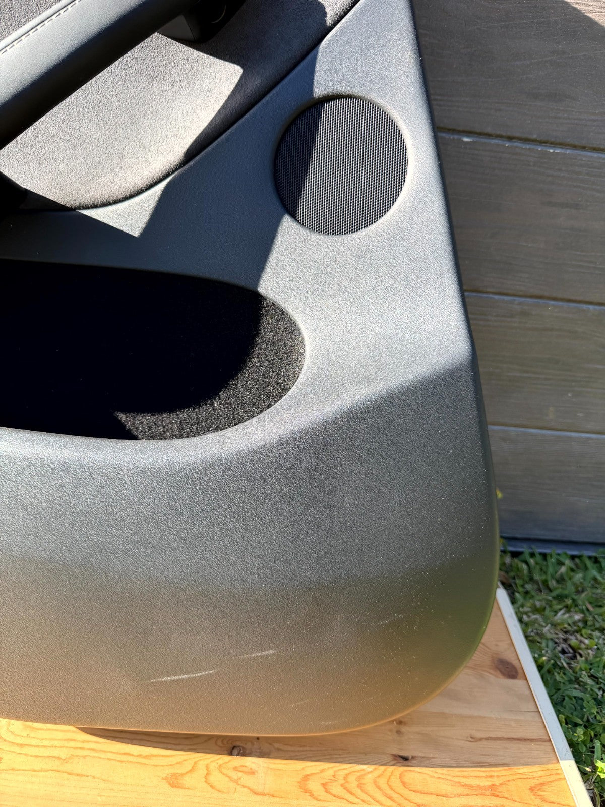 2020 - 2024 TESLA MODEL Y REAR LEFT DOOR TRIM COVER PANEL OEM, 1997296-00-D
