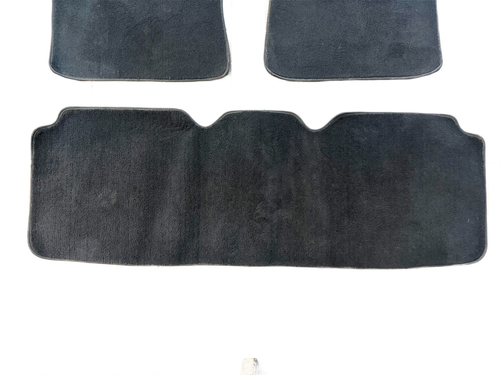2020-2023 Tesla Model 3 Front & Rear Velour Floor Mats Black