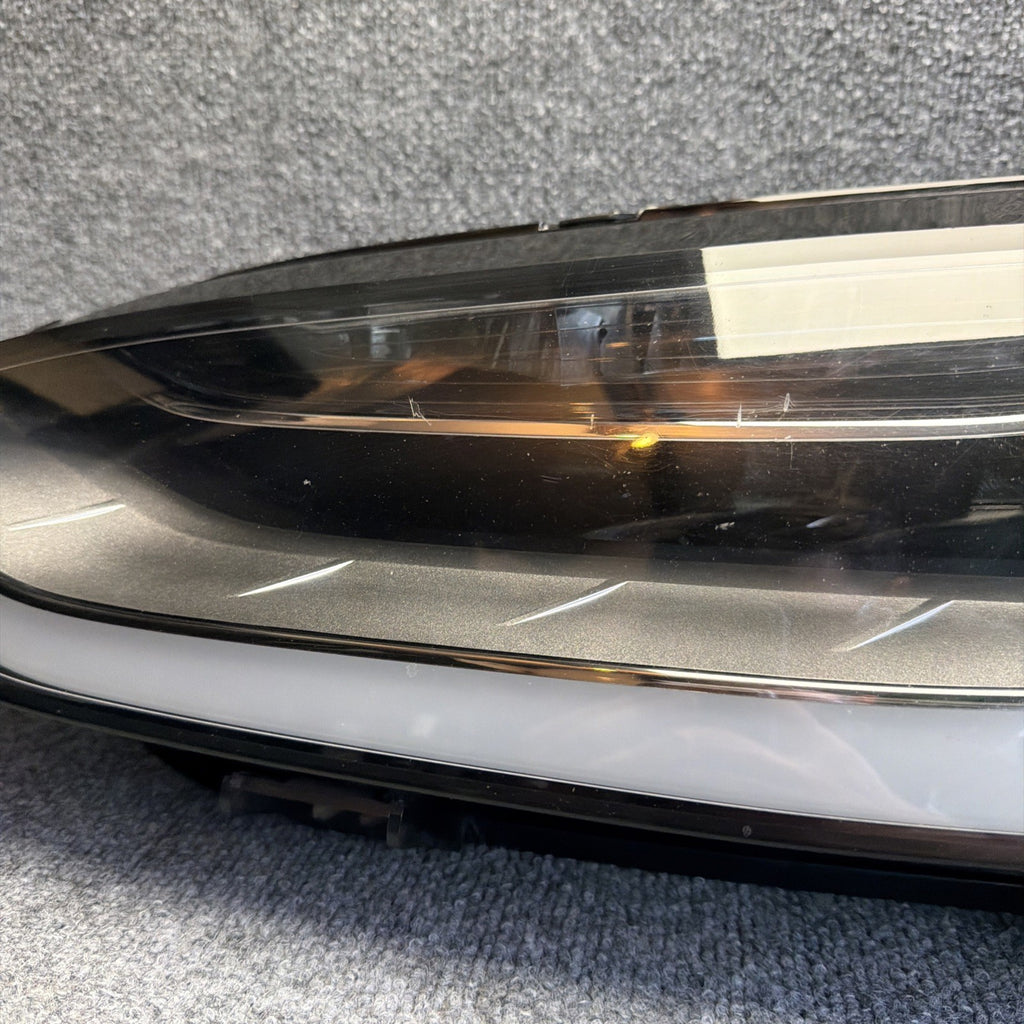 ♦️16-20 Model X Left Driver Side Headlight Up-Level LED Headlamp 1034314-00-B