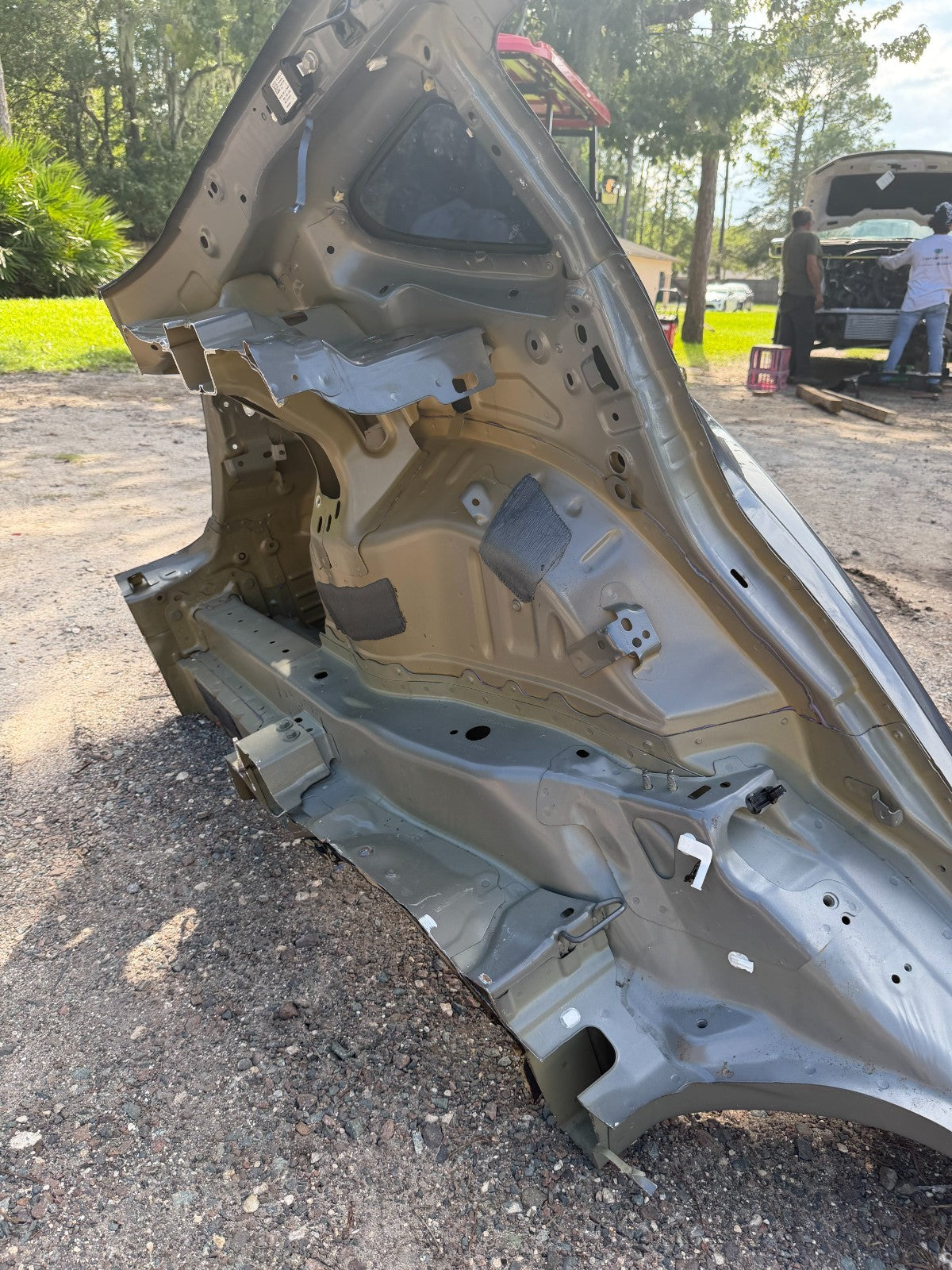 2017-2023 Tesla Model 3 Rear Left Quarter Panel Structural Frame Driver LH