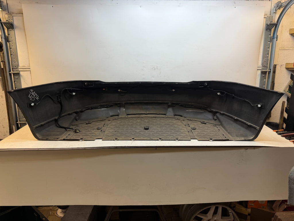 2012 - 2015 TESLA MODEL S REAR BUMPER COVER FASCIA OEM 6008179-00-D