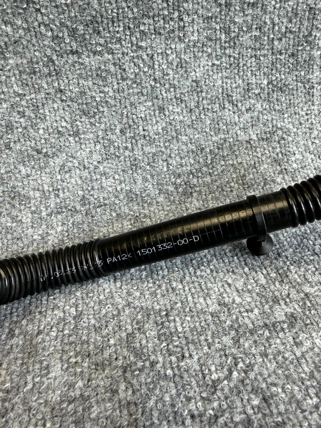 2017-2023 TESLA MODEL 3 RADIATOR COOLANT INLET HOSE PIPE LINE OEM, 1501332-00-D