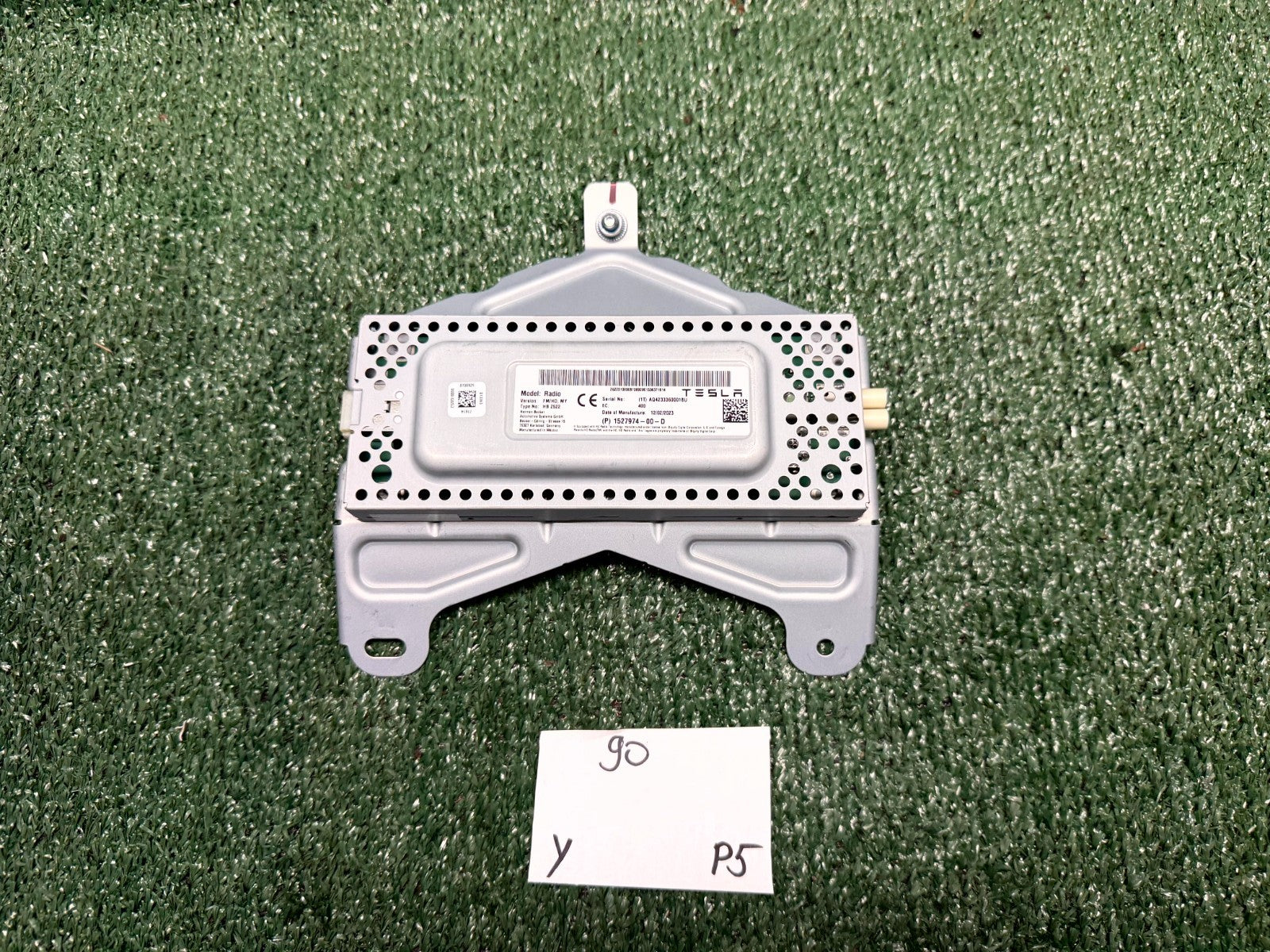 ♦️2020 - 2023 TESLA MODEL Y RADIO AUDIO SOUND RECEIVER MODULE OEM, 1527974-00-D