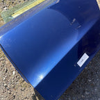 21-23 OEM Tesla Model 3 Rear Left Driver Side Door Shell Panel COMPLETE BLUE
