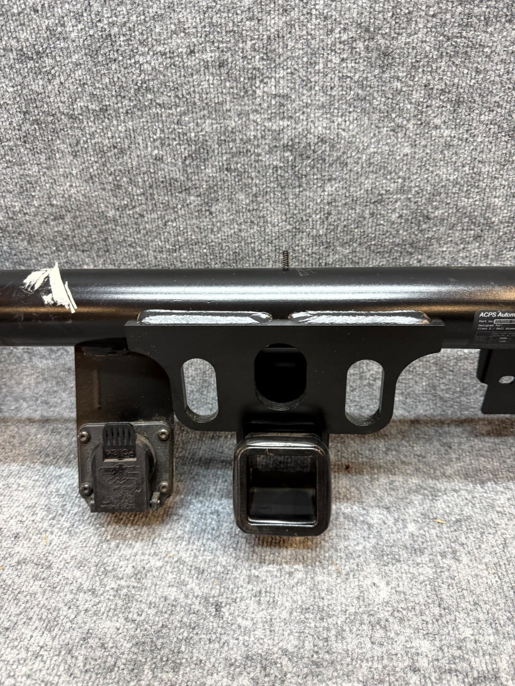 2020 - 2024 TESLA MODEL Y REAR BUMPER TOWING TRAILER HITCH BAR OEM, 1514757-00-D