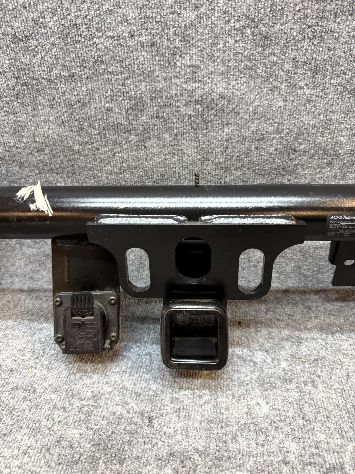 2020 - 2024 TESLA MODEL Y REAR BUMPER TOWING TRAILER HITCH BAR OEM, 1514757-00-D