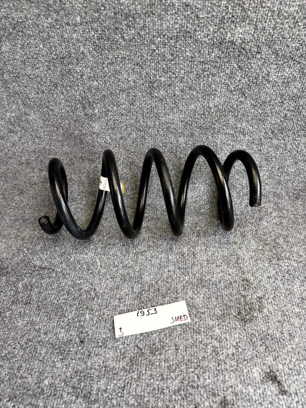 2017 – 2023 TESLA MODEL 3 REAR LEFT OR RIGHT SIDE COIL SPRING OEM, 1044472-91-E
