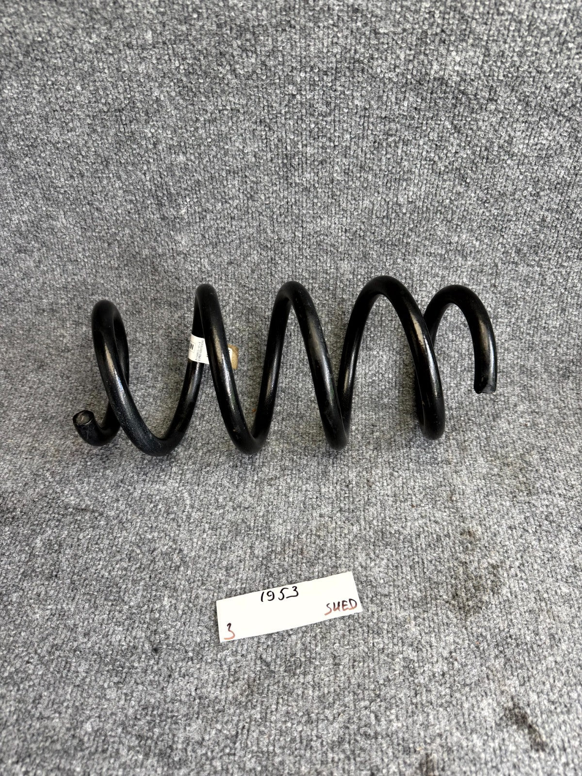 2017 – 2023 TESLA MODEL 3 REAR LEFT OR RIGHT SIDE COIL SPRING OEM, 1044472-91-E