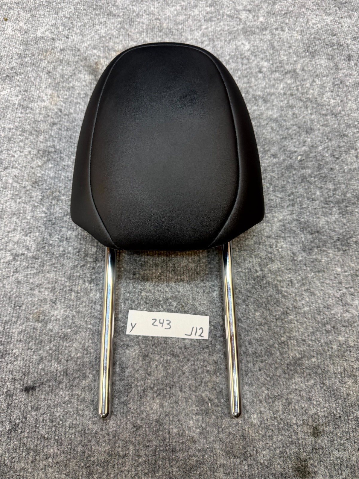 2017 - 2023 TESLA MODEL Y/3 FRONT RIGHT OR LEFT HEADREST BLACK OEM, 1623801-00-B