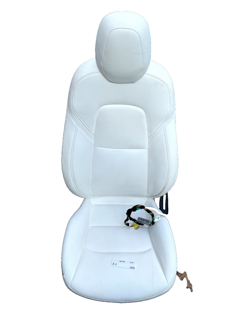 2017 - 2023 TESLA MODEL 3 FRONT LEFT DRIVER SIDE FULL SEAT W/ HEADREST OEM