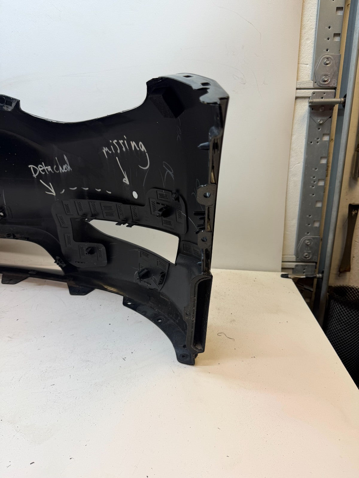 2020-2024 TESLA MODEL Y FRONT BUMPER COVER PANEL OEM 1493745-00-A