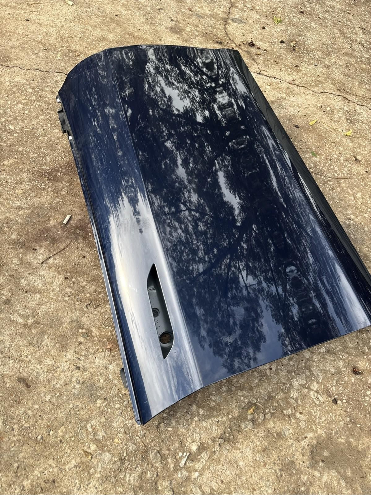 ♦️12-20 TESLA MODEL S FRONT RIGHT SIDE DOOR SHELL PANEL OEM, 6006622 E0 H