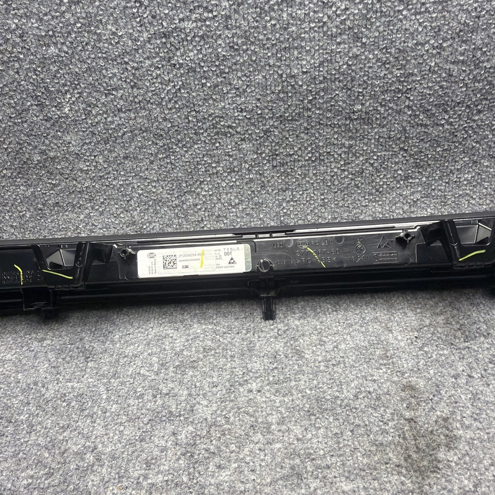 2025-2026 Tesla Model Y Front Center Headlight Bar LED OEM 2038294-95-C