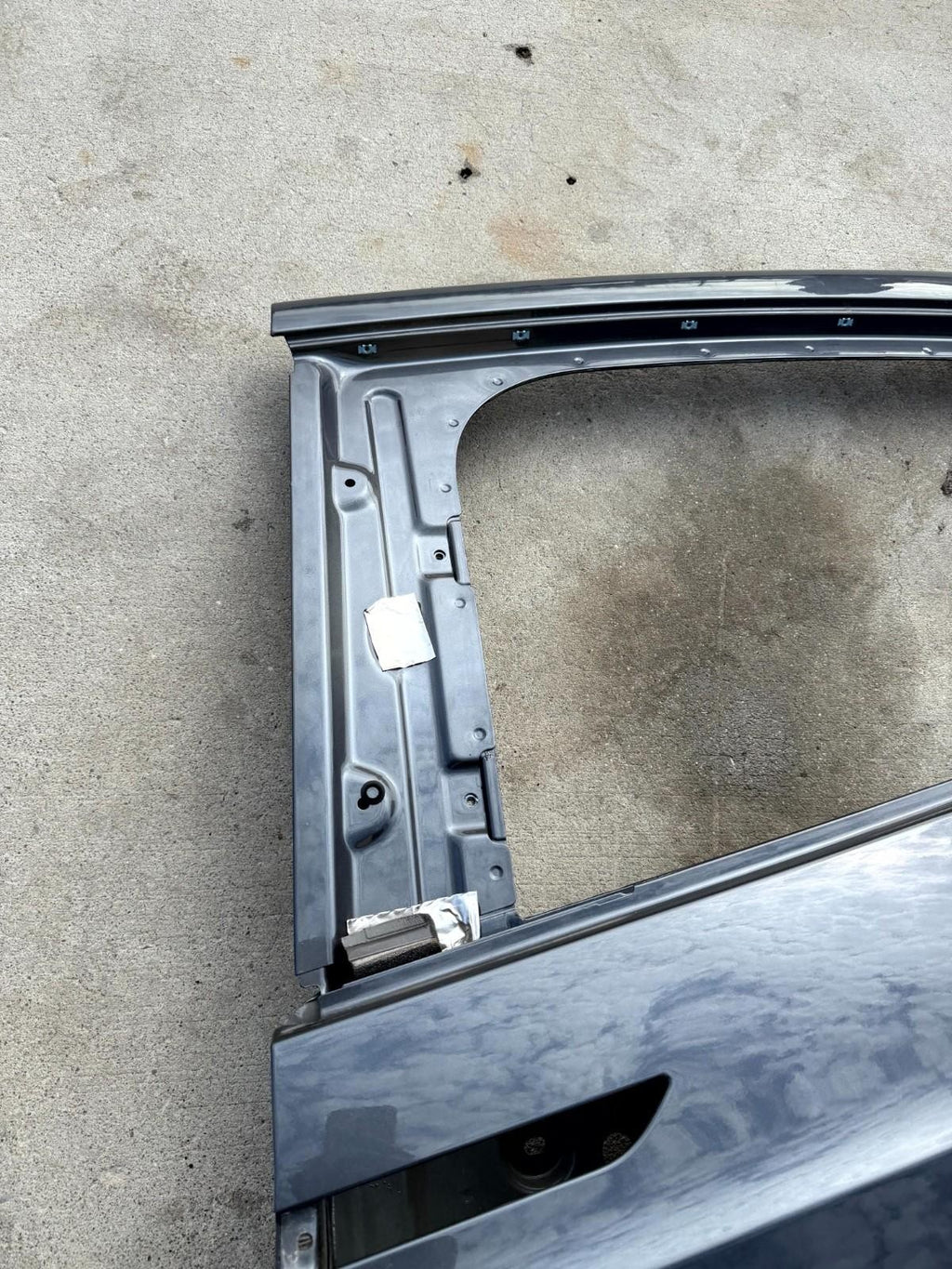 2016-2020 Tesla Model X Rear Left Side Falcon Door Shell Panel OEM, 1028790-00-k