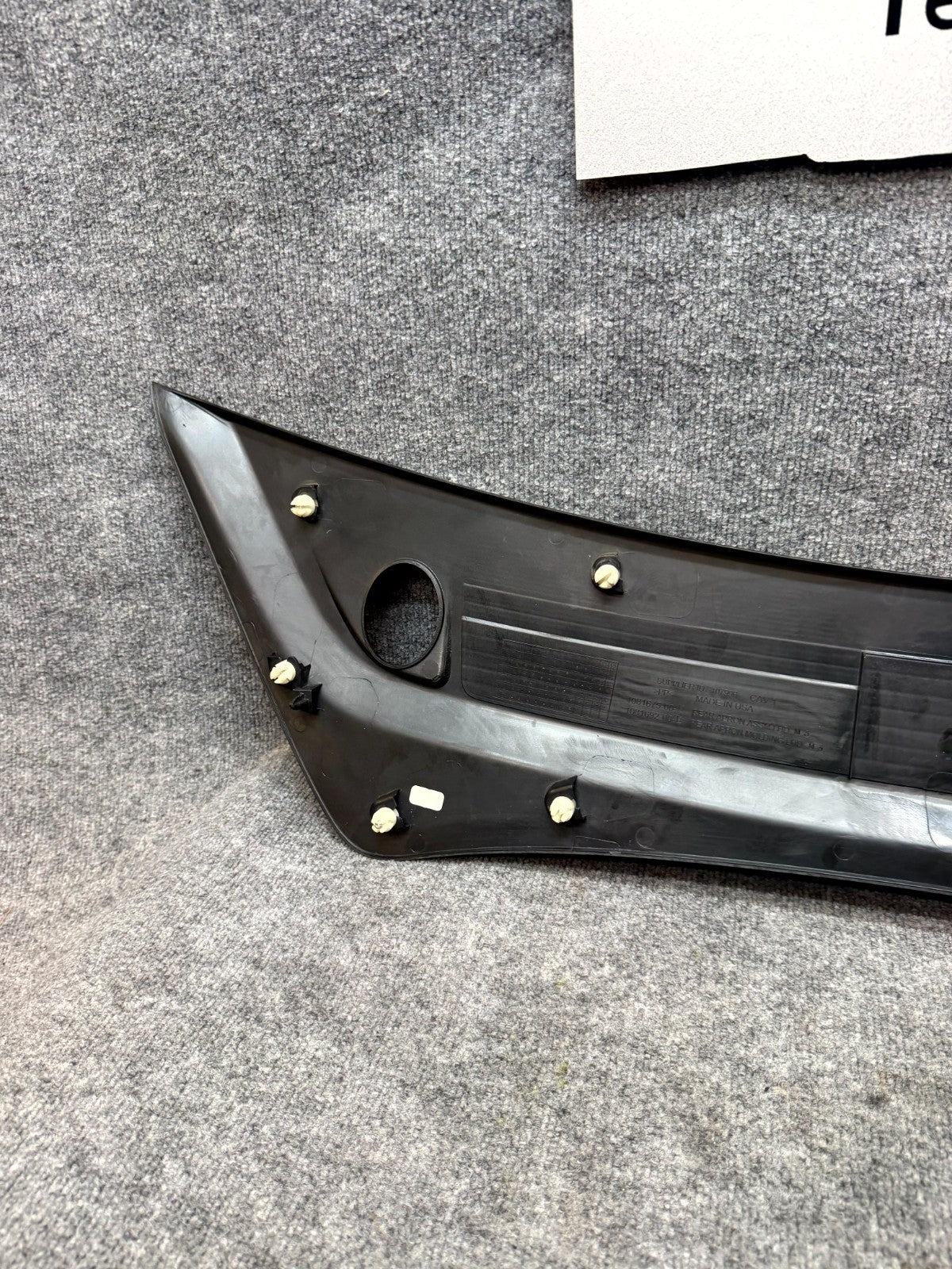 2017-2023 TESLA MODEL 3 REAR APRON WINDSHIELD WIPER COWL COVER OEM, 1081675-00-B