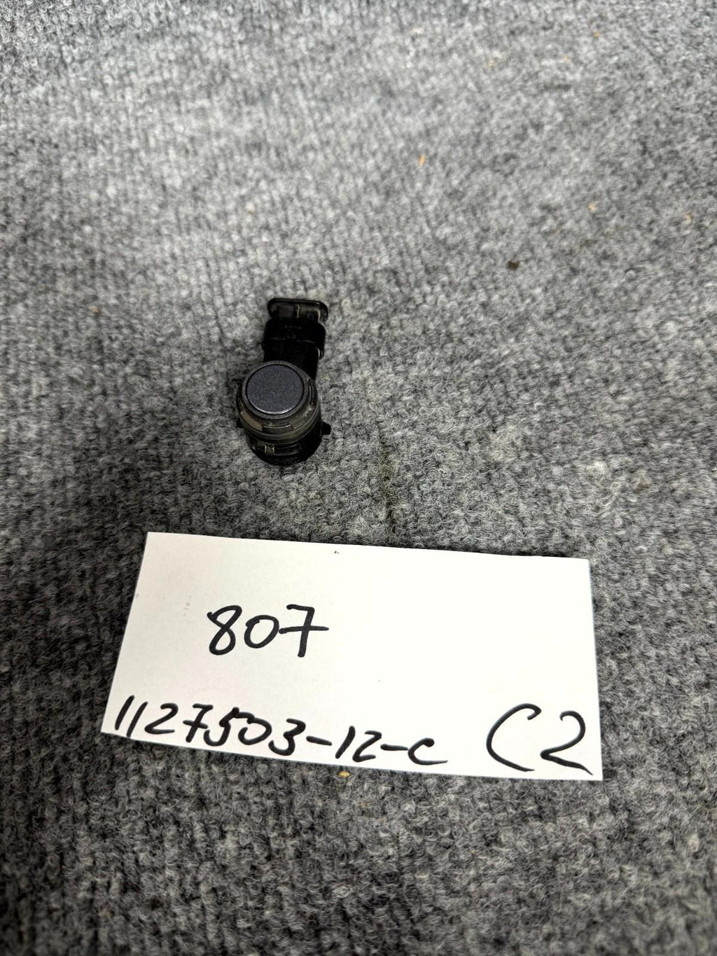 17-23 Tesla Model 3 Front Or Rear Bumper Park Parking PDC Sensor OEM, 112750312C