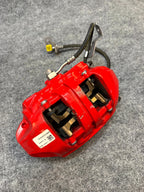 2020-2024 TESLA MODEL Y FRONT RIGHT BREMBO BRAKE CALIPER RED OEM, 1188642-00-B
