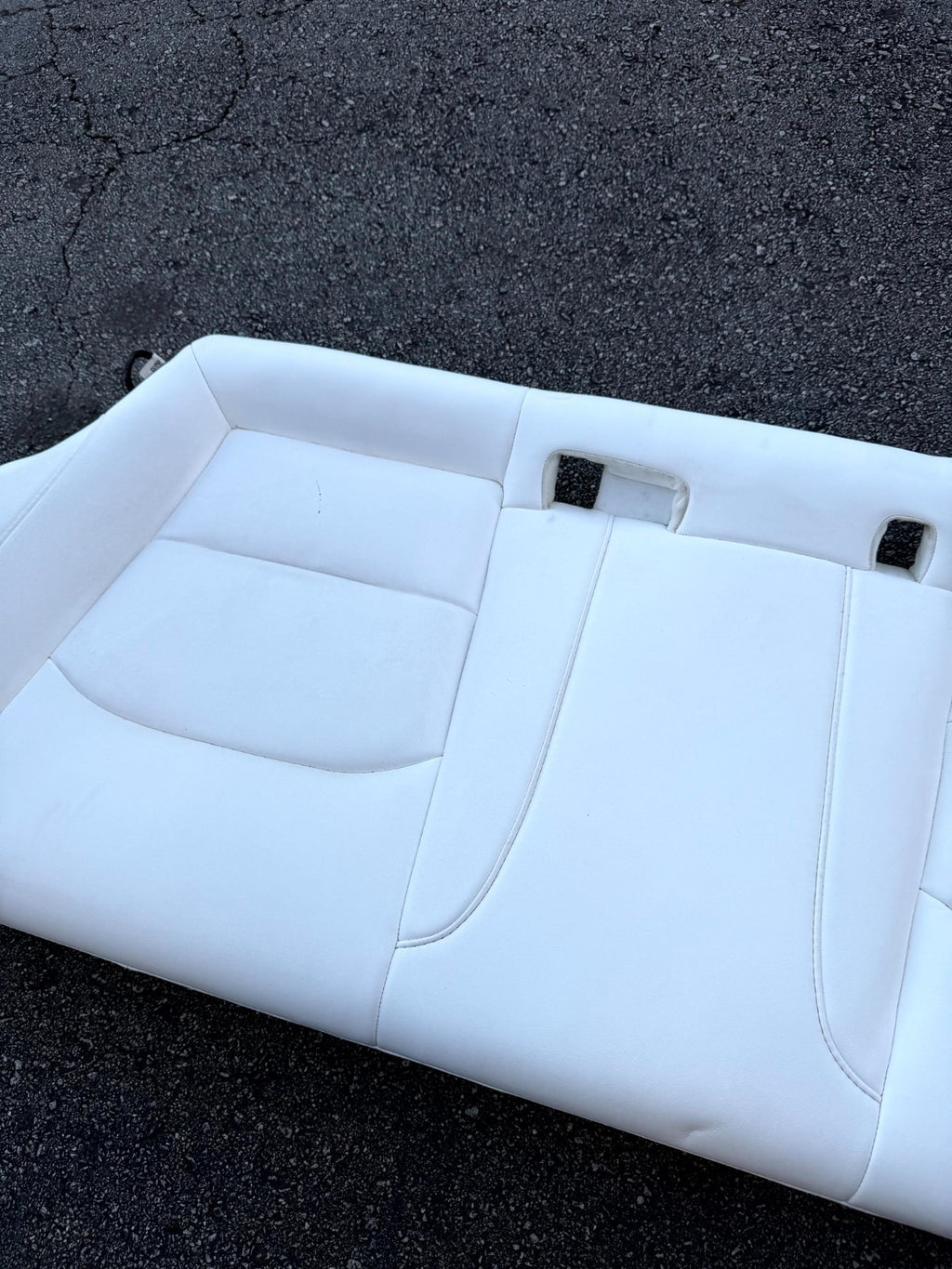 2017-2023 TESLA MODEL 3 REAR LOWER BOTTOM SEAT CUSHION OEM, 1452685-00-B