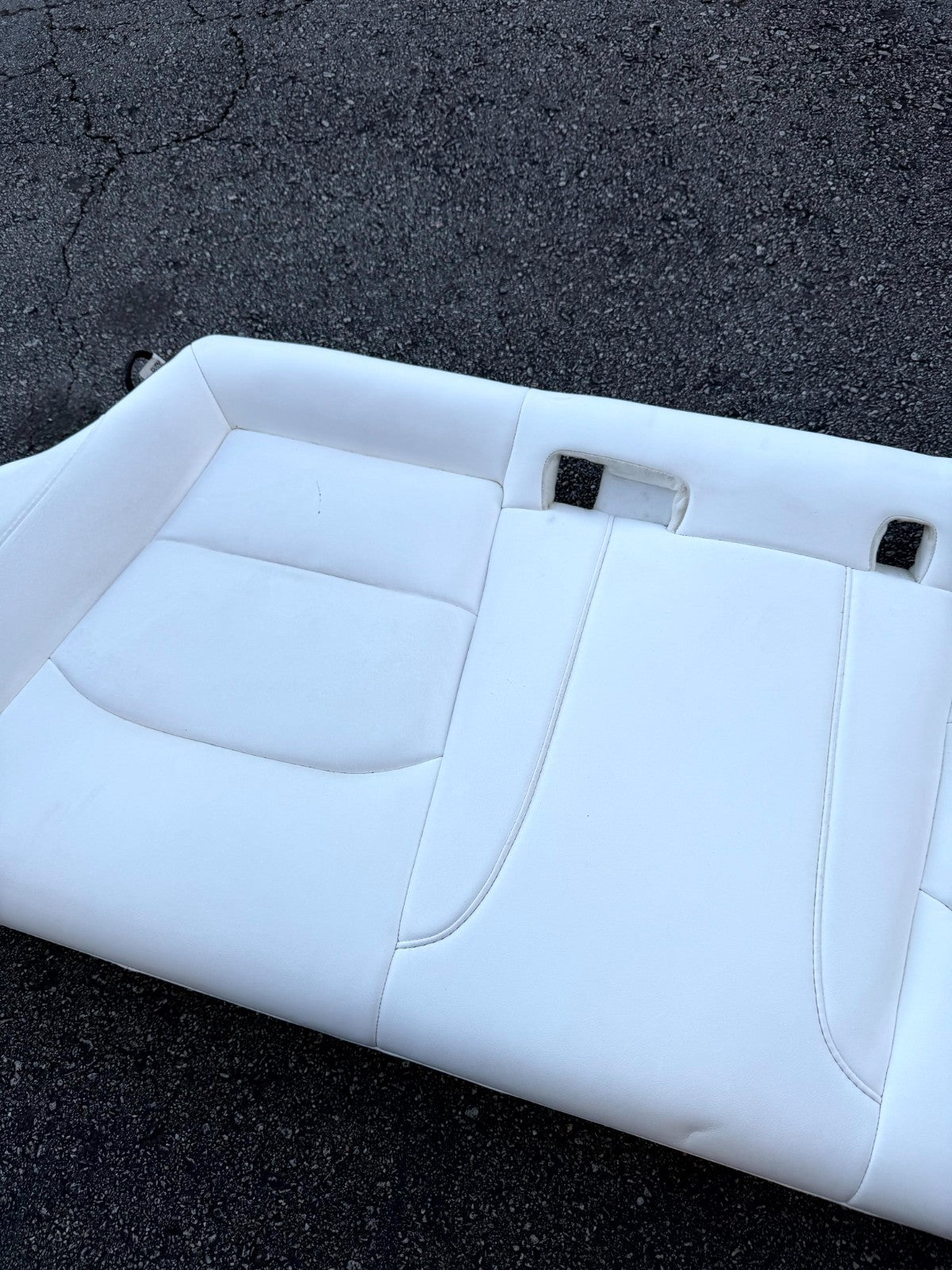 2017-2023 TESLA MODEL 3 REAR LOWER BOTTOM SEAT CUSHION OEM, 1452685-00-B