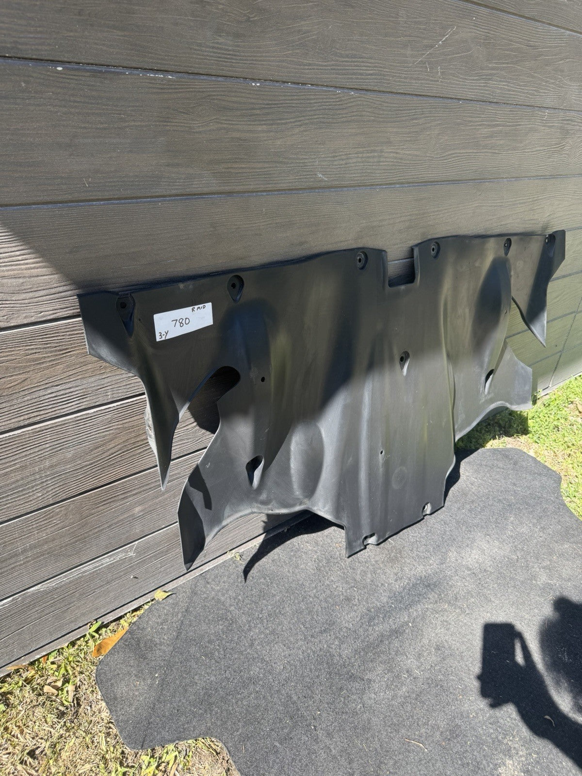 2017-2024 Tesla Model 3/Y Rear bumper Cover Under Splash Shield 1498771-00-E