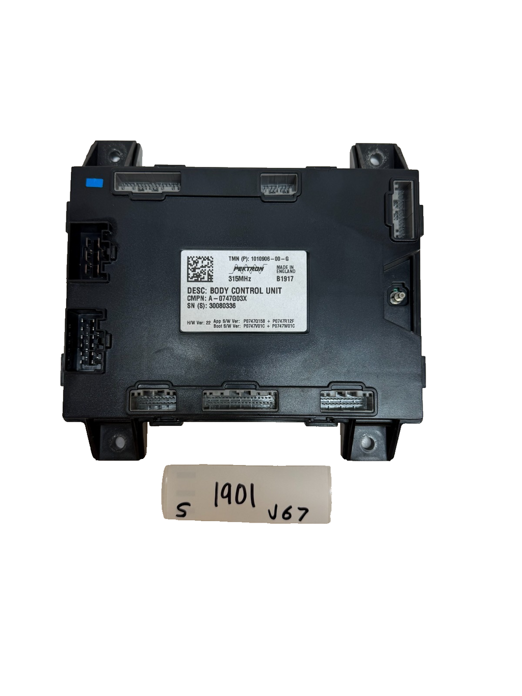 2012-2020 Tesla Model S Body Controller BCM Control Module 1010906-00-G