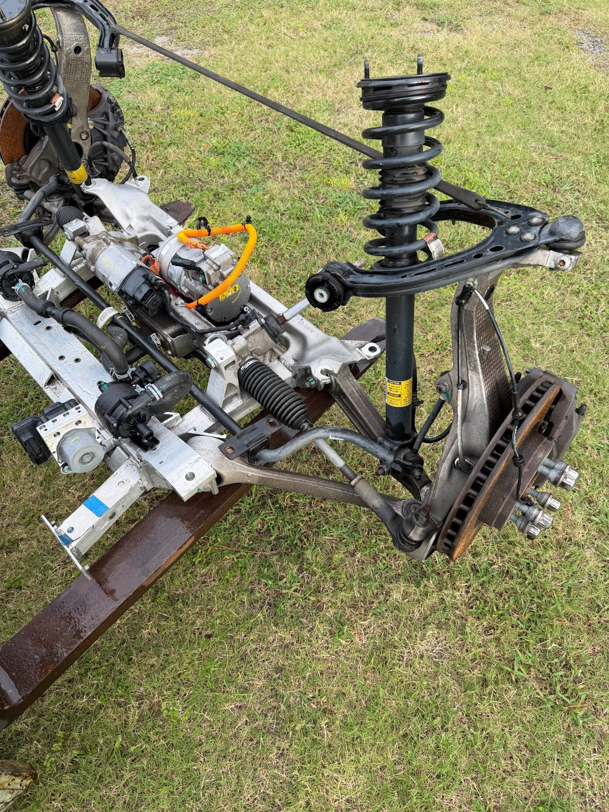 2016-2020 Tesla Model X Front Drive Unit Motor Subframe Suspension Complete
