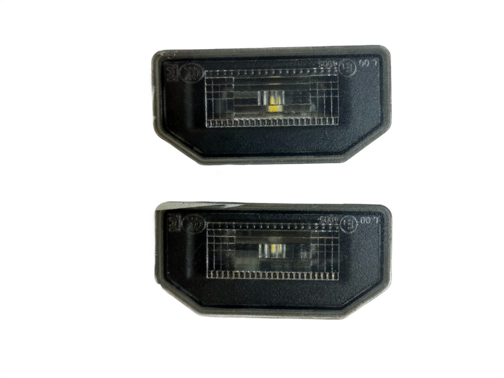 2012-2020 TESLA MODEL S MS REAR LICENSE PLATE LIGHT LAMP SET 1449730-00-B