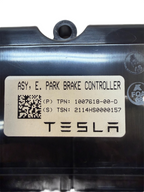 2012-2016 Tesla Model S PARK BRAKE ELECTRONIC CONTROLLER MODULE 1007618-00-D