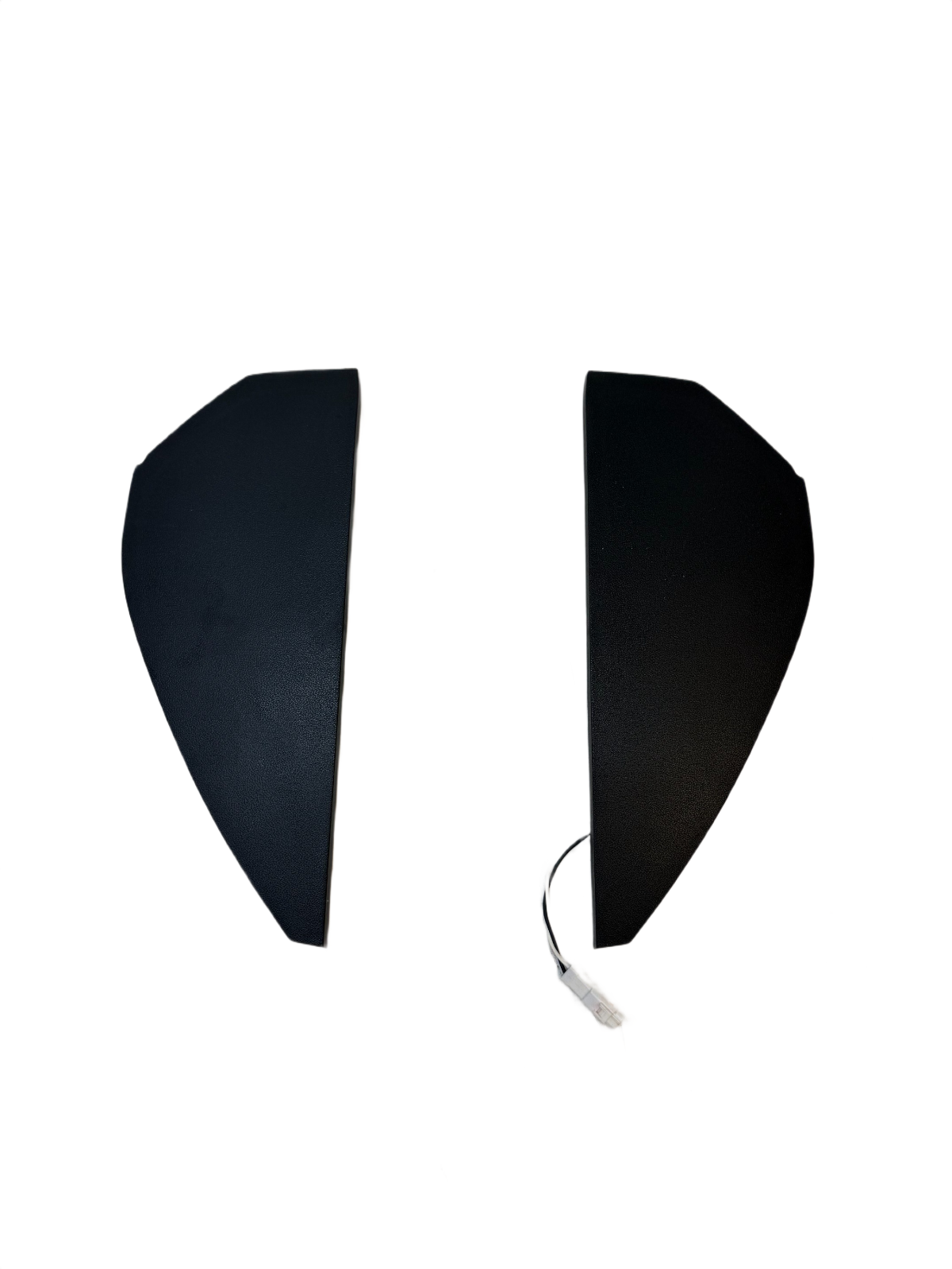 2012-20 Tesla Model S Front Left Right Side Dashboard End Cap Cover Trim Set