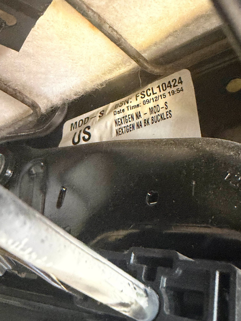 2017-2020 TESLA MODEL S FRONT LEFT DRIVER SEAT ASSEMBLY AG130088-E