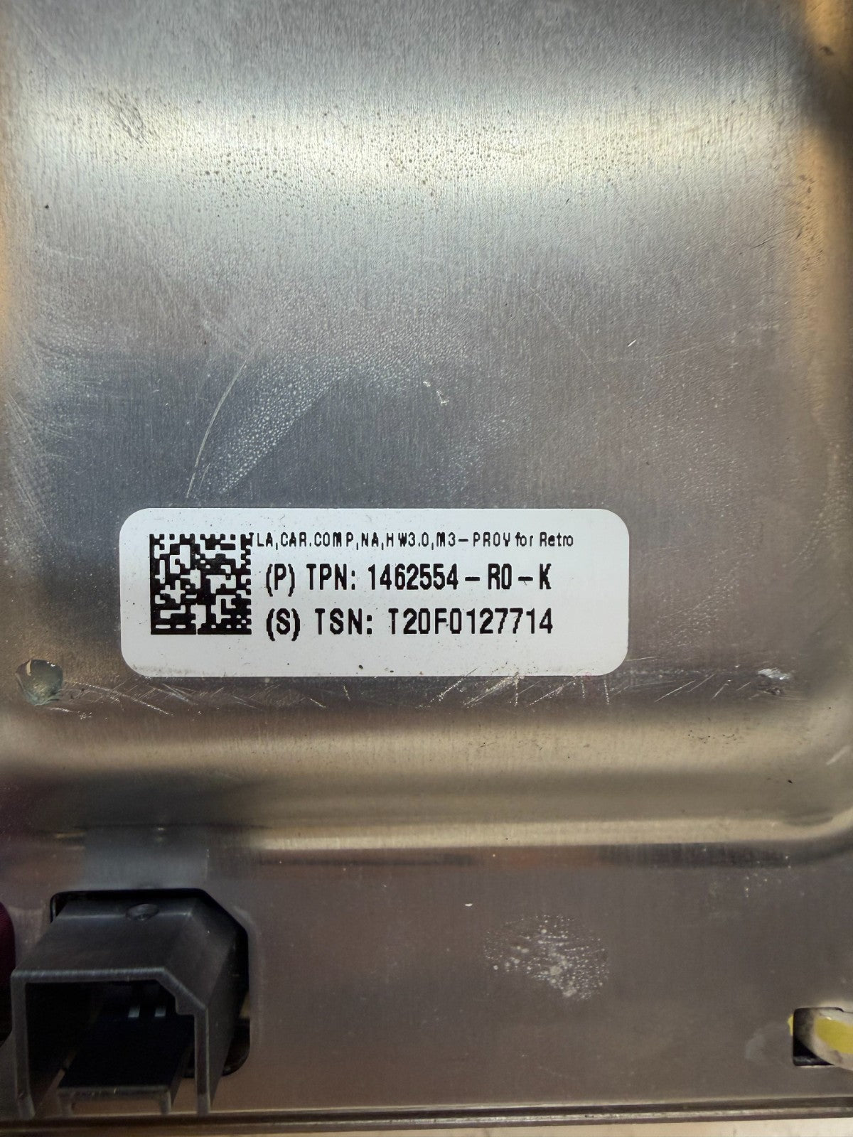 2017 - 2023 TESLA MODEL 3 MEDIA COMPUTER CONTROL MODULE UNIT 1462554-RO-K