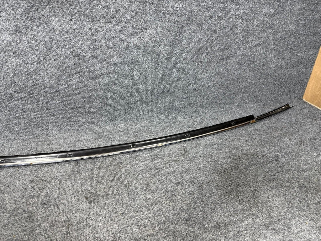 2016-2020 Tesla Model X Front Right Upper Door Window Molding OEM, 1128872-00-G