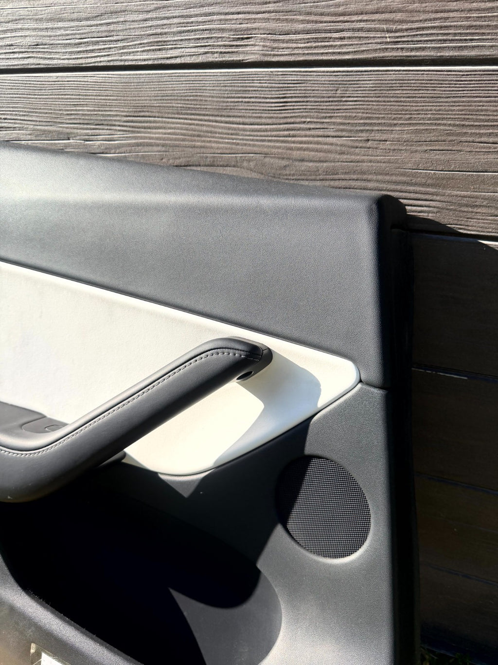 2020 - 2024 TESLA MODEL Y REAR LEFT DOOR TRIM COVER PANEL OEM, 1079742-00-A