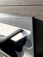 2020 - 2024 TESLA MODEL Y REAR LEFT DOOR TRIM COVER PANEL OEM, 1079742-00-A