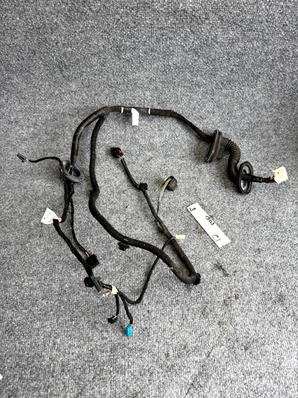 2017-2023 TESLA MODEL 3 REAR RIGHT SIDE DOOR WIRE WIRING HARNESS OEM, 206796600A
