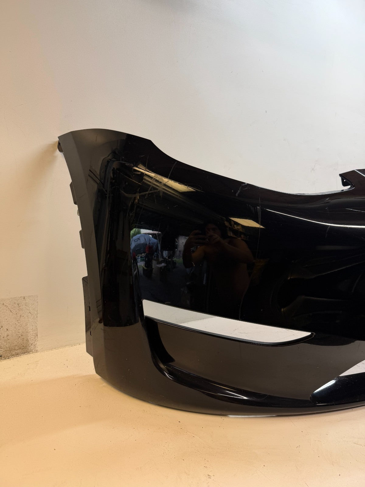 2020-2025 TESLA MODEL Y FRONT BUMPER COVER PANEL OEM 1493745-00-A