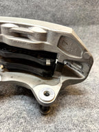 20-24 TESLA MODEL Y FRONT LEFT BRAKE CALIPER W/BREAK HOSE LINE OEM, 2288621-00-A