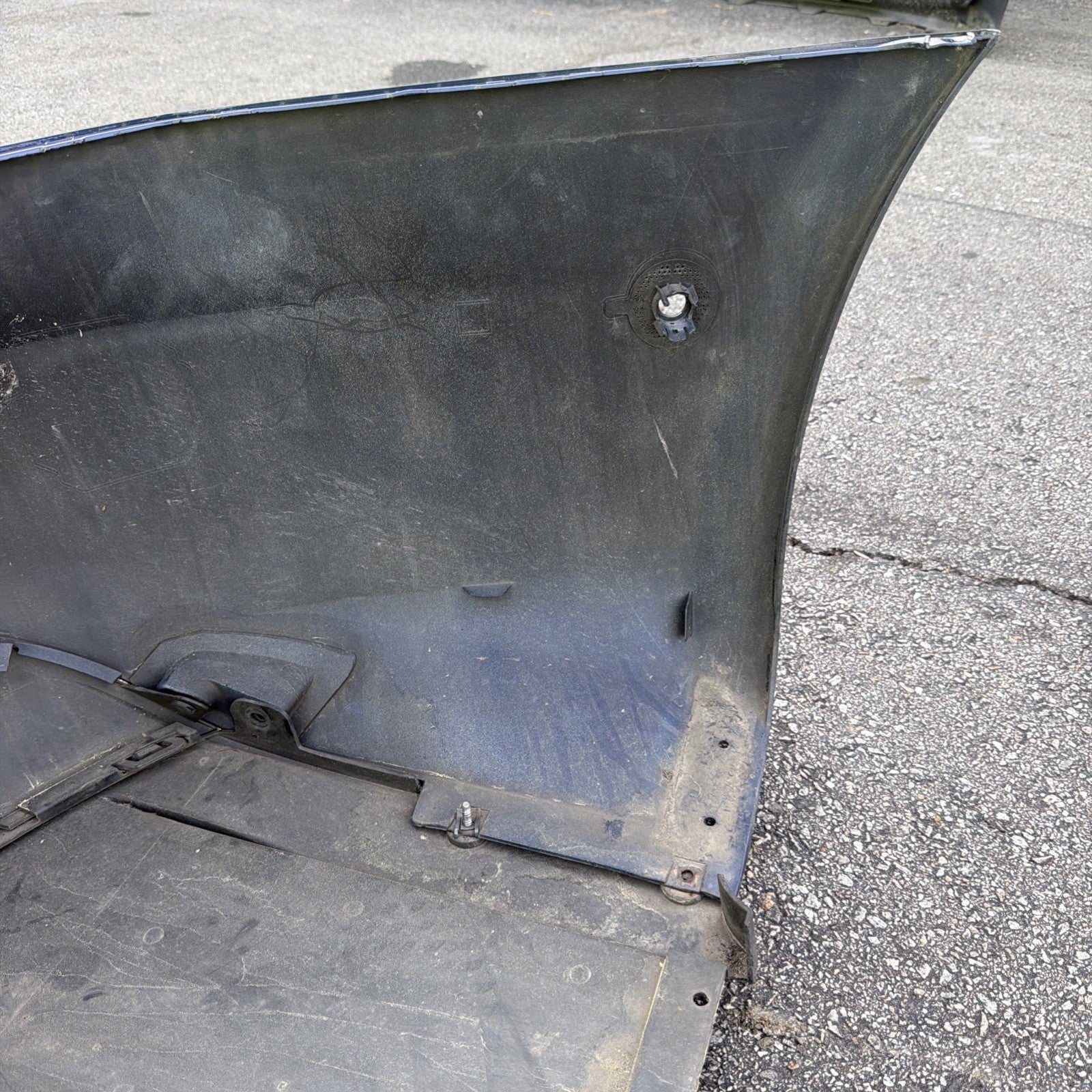 2016-2020 Tesla Model S Rear Bumper Cover w/ Park Sensor Holes Assy Blue PPSB