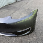 20-22 Model Y Front Bumper Cover Gray w/ Sensor Holes -  PMNG OEM 1606844-17-A