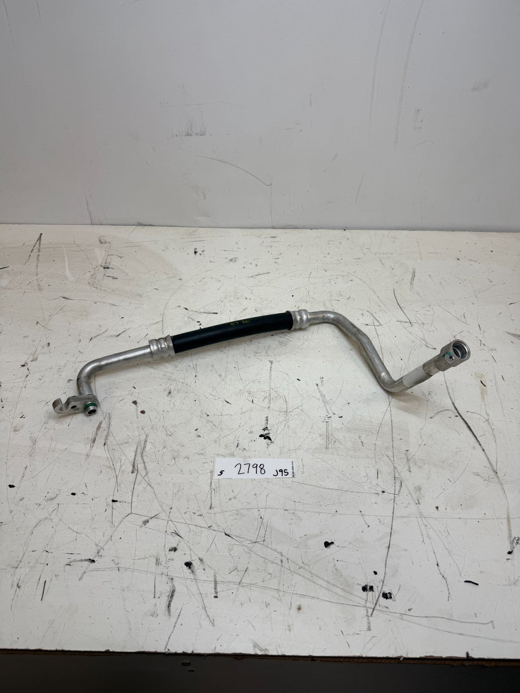 2012-2016 Tesla Model S Ac Line Chiller To Compressor New OEM 1009293-00-A